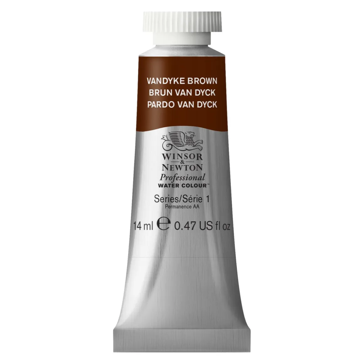 Winsor & Newton Professional akvarelfarve 14 ml Vandyke Brown 676