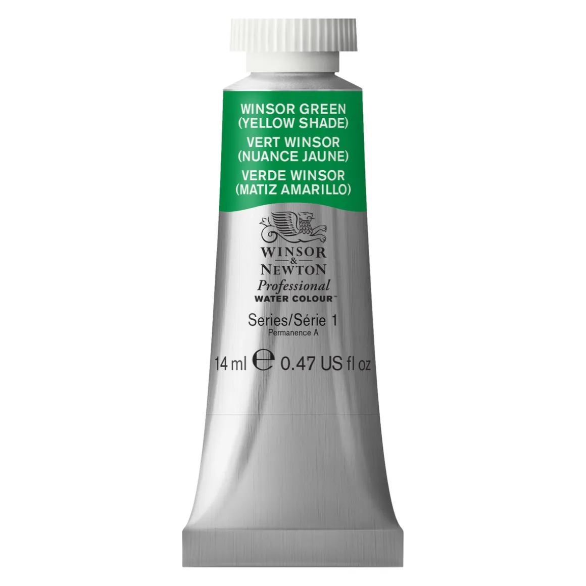 Winsor & Newton Professional akvarelfarve 14 ml Winsor Green (yellow shade) 721