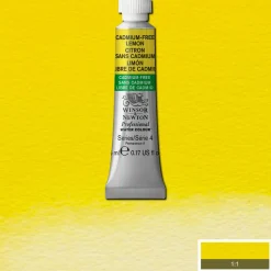 Winsor & Newton Professional akvarelfarve 5 ml Cadmium-free Lemon 898