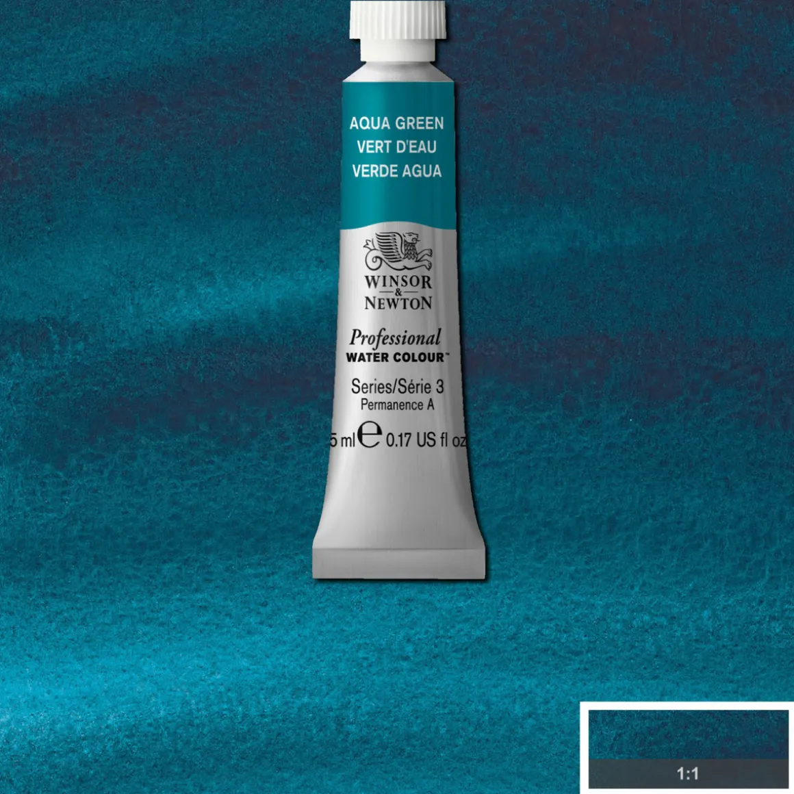 Winsor & Newton Professional akvarelfarve 5 ml Cobalt Green Deep 185