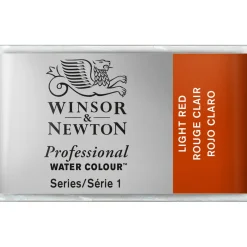 Winsor & Newton Professional akvarelfarve 1/1 pan Light Red 362