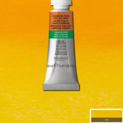 Winsor & Newton Professional akvarelfarve 14 ml Cadmium-free Yellow Deep 891