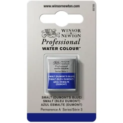 Winsor & Newton Professional akvarelfarve half pan Smalt Blue 710