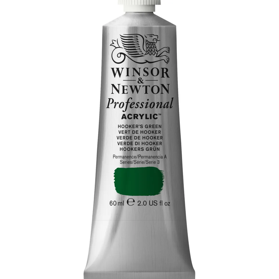 Winsor & Newton Professional akrylfarve 60 ml Hooker"s Green 311