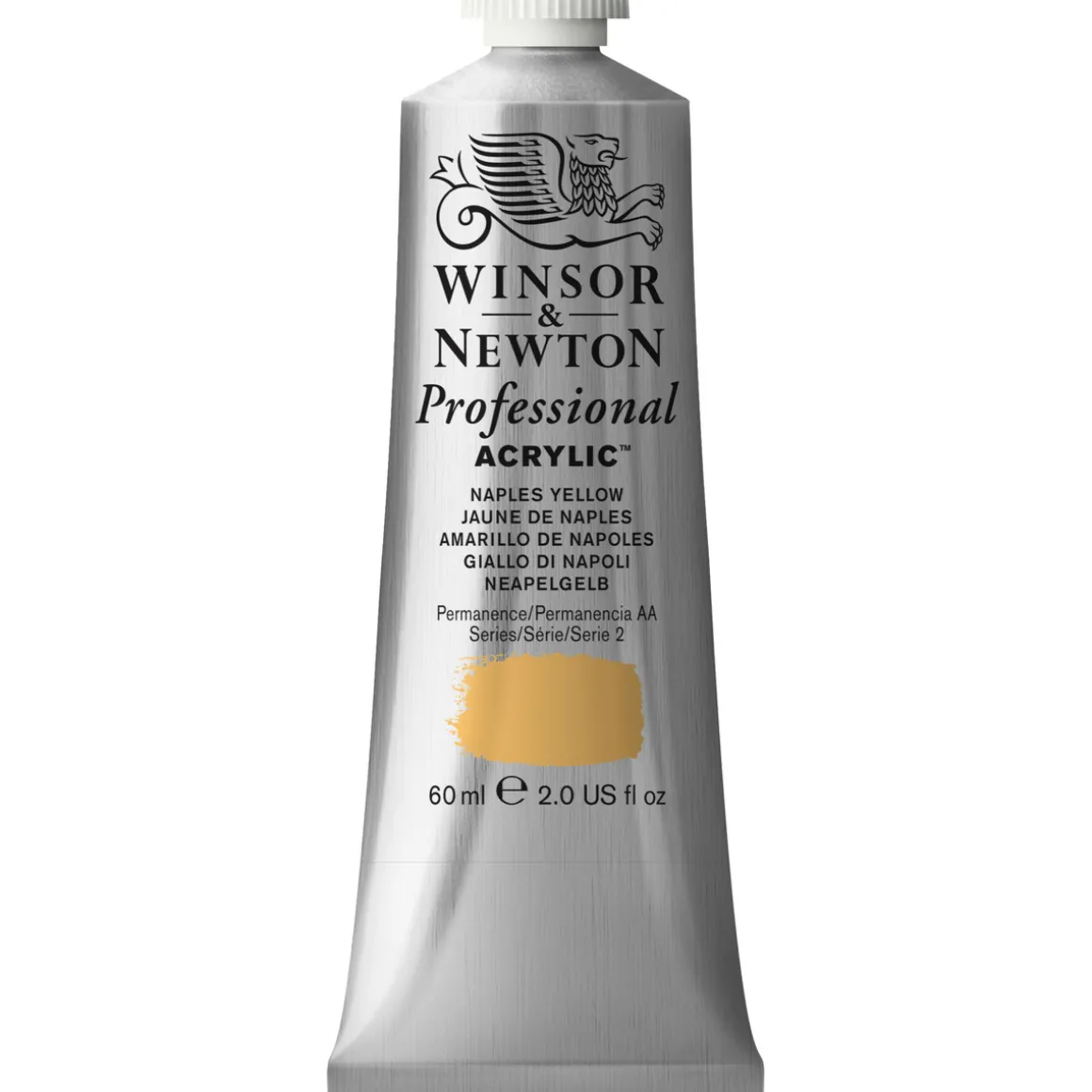Winsor & Newton Professional akrylfarve 60 ml Naples Yellow 422