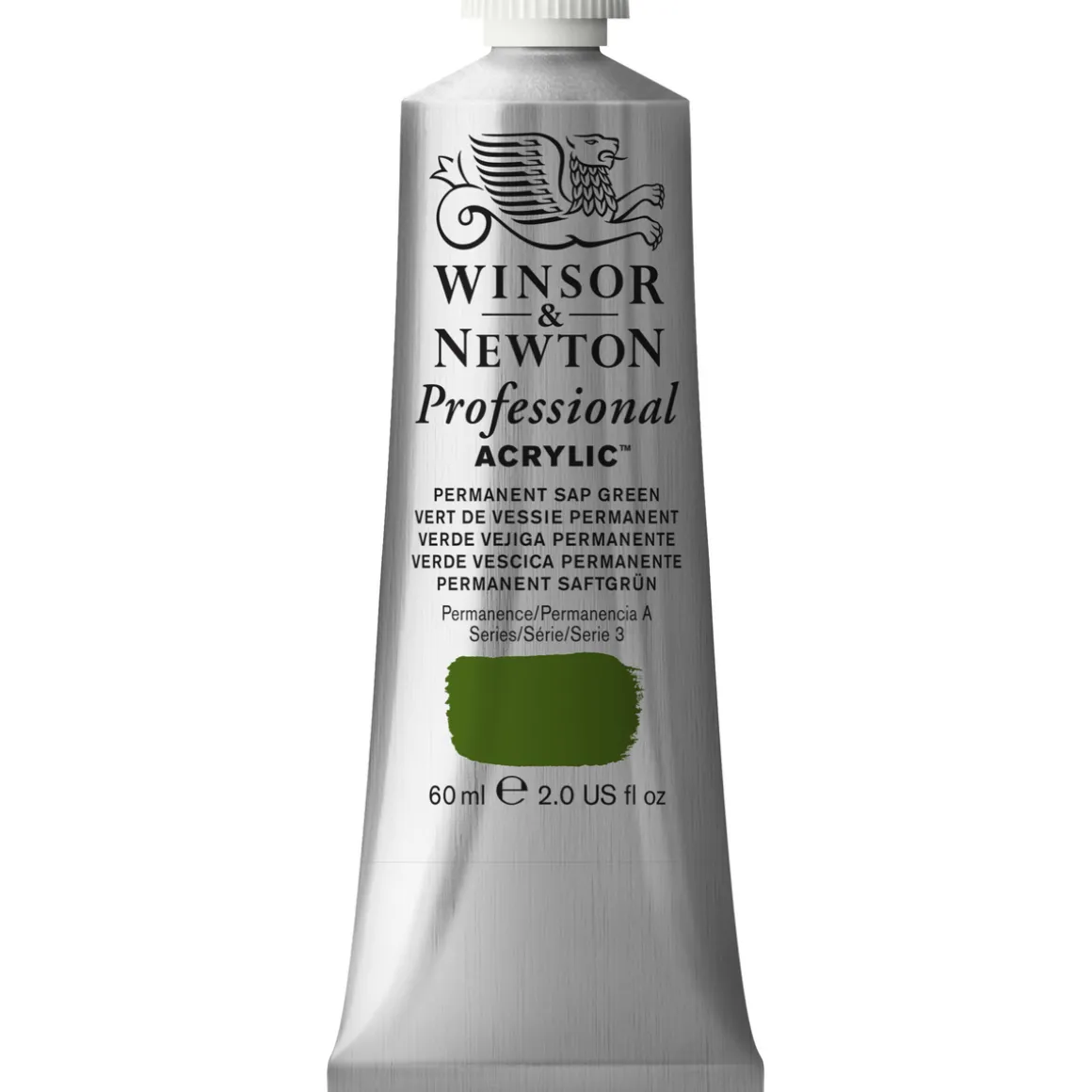 Winsor & Newton Professional akrylfarve 60 ml Permanent Sap Green 503