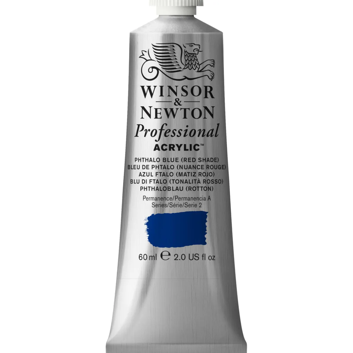 Winsor & Newton Professional akrylfarve 60 ml Phthalo Blue Red shade 514