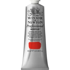 Winsor & Newton Professional akrylfarve 60 ml Pyrrole Red light 536