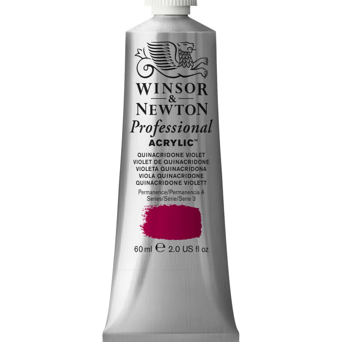Winsor & Newton Professional akrylfarve 60 ml Quinacridone Violet 550