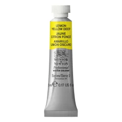 Winsor & Newton Professional akvarelfarve 5 ml Lemon Yellow Deep 348