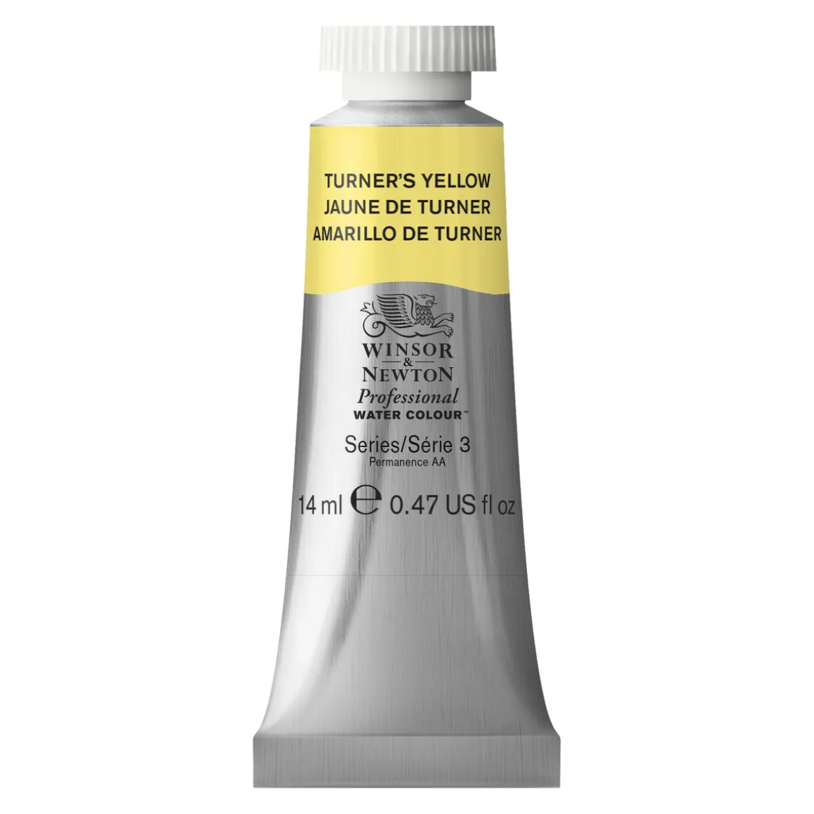 Winsor & Newton Professional akvarelfarve 14 ml Turners Yellow 649