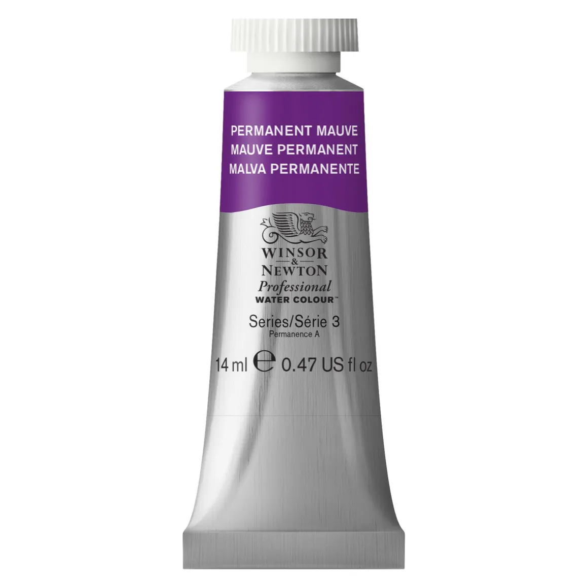 Winsor & Newton Professional akvarelfarve 14 ml Permanent Mauve 491