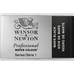 Winsor & Newton Professional akvarelfarve 1/1 pan Mars Black 386
