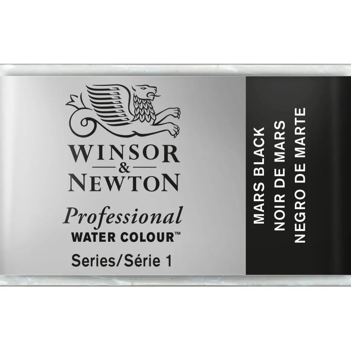 Winsor & Newton Professional akvarelfarve 1/1 pan Mars Black 386