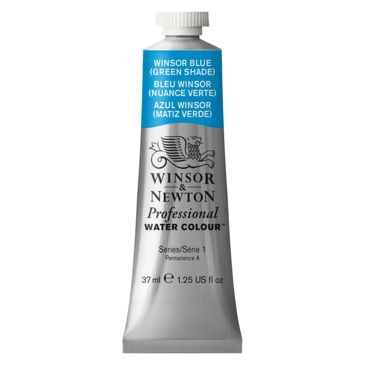 Winsor & Newton Professional akvarelfarve 37 ml Winsor Blue (green shade) 707