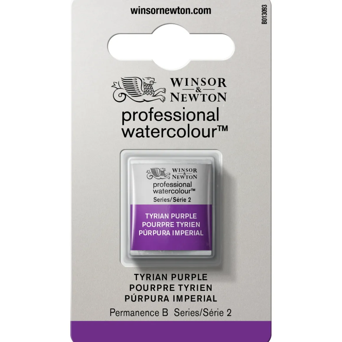 Winsor & Newton Professional Revival akvarelfarve half pan Viridian Hue 696