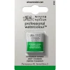Winsor & Newton Professional Revival akvarelfarve half pan Cinnabar Green 420