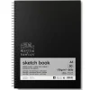 Winsor & Newton Sketch spiralbundet skitsebog A5 (148×210 mm), 50 ark, 170 g/m²