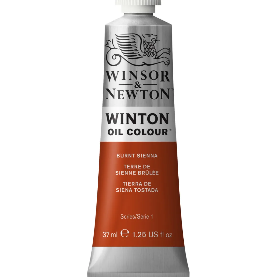 Winsor & Newton Winton oliefarve 37 ml Burnt Sienna 074