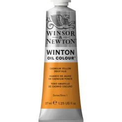 Winsor & Newton Winton oliefarve 37 ml Cadmium Yellow Deep Hue 115