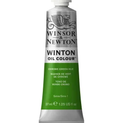 Winsor & Newton Winton oliefarve 37 ml Chrome Green Hue 145