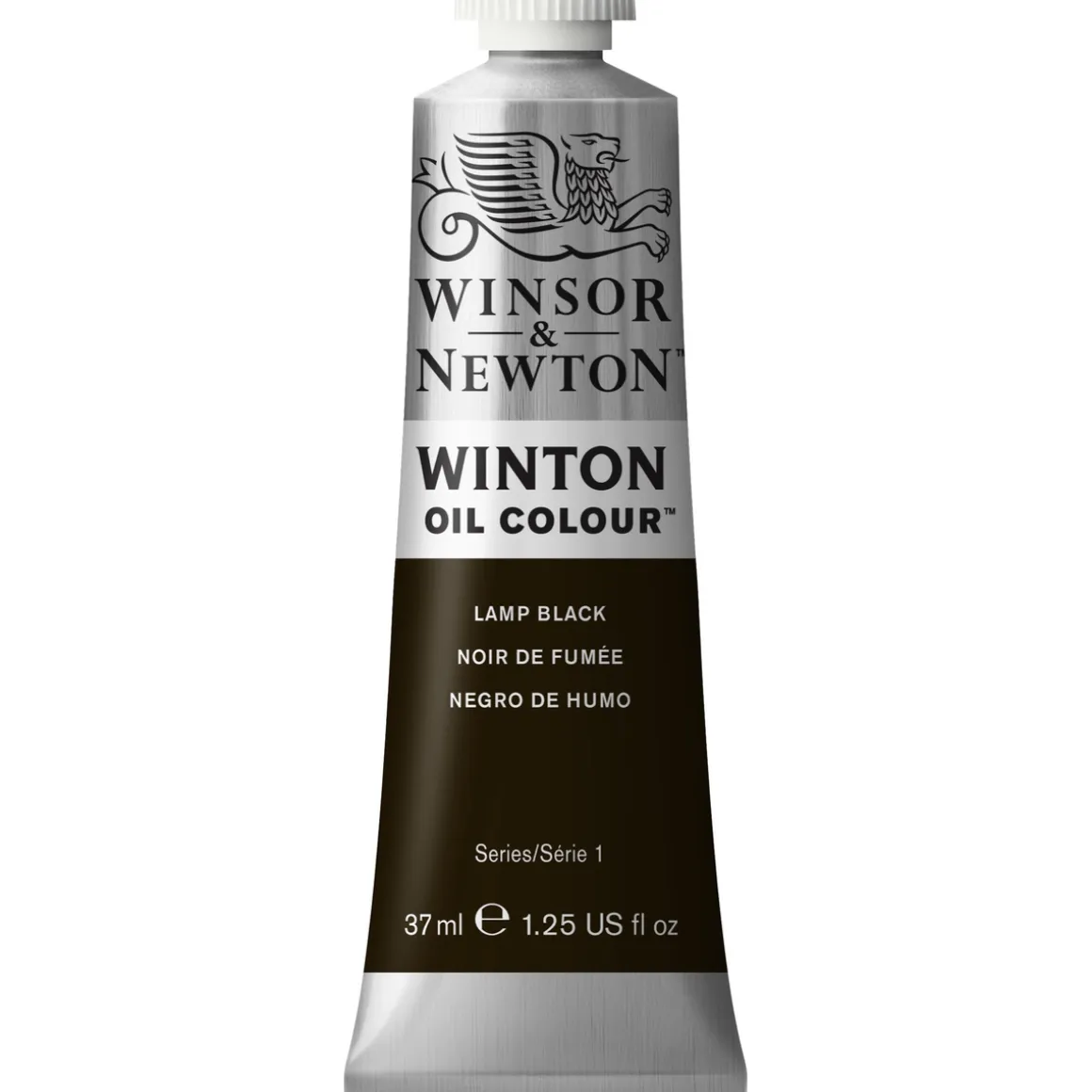 Winsor & Newton Winton oliefarve 37 ml Lamp Black 337