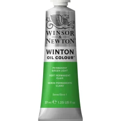 Winsor & Newton Winton oliefarve 37 ml Permanent Green Light 483