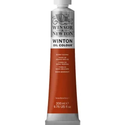 Winsor & Newton Winton oliefarve 200 ml Burnt Sienna 074