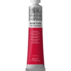 Winsor & Newton Winton oliefarve 200 ml Permanent Alizarin Crimson 468