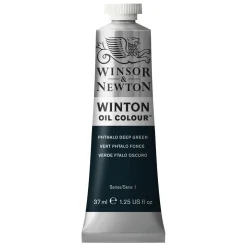 Winsor & Newton Winton oliefarve 37 ml Phthalo deep green 048