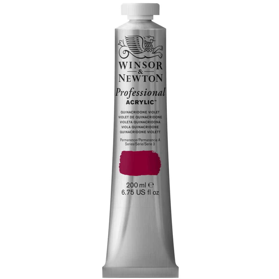 W&N Akr 200ml Quinacr. Violet
