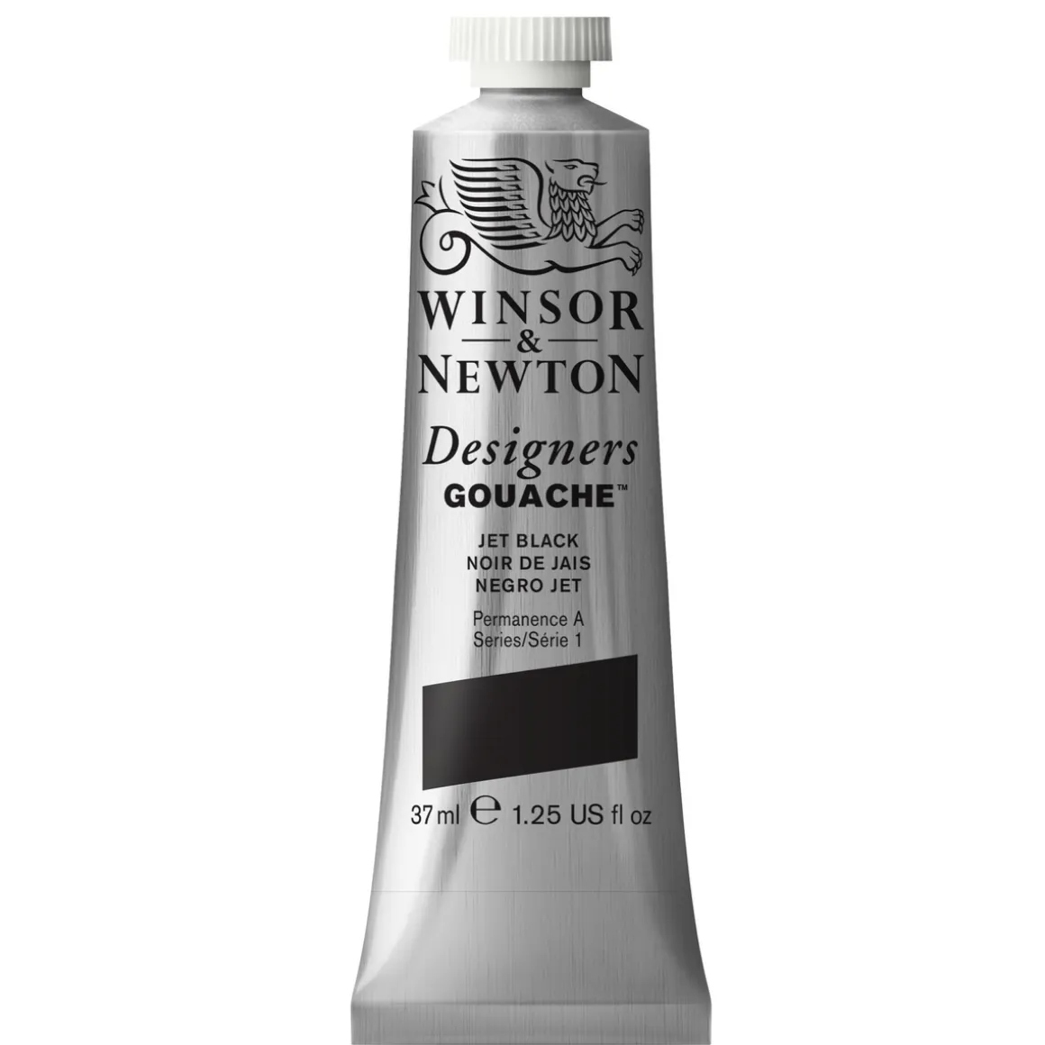 W&N D.Gouache Jet Black 37ml