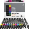 W&N Prom. Brush 12xVibrant Set
