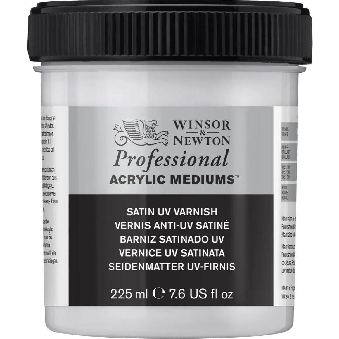 W&N Satin UV Varnish 225ml