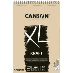 XL Kraft skitseblok A4 90 g