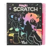 Ylvi Scratch Book – skrab skønne motiver frem i skrabebogen Ylvis verden! 19,3×20×1,8 cm